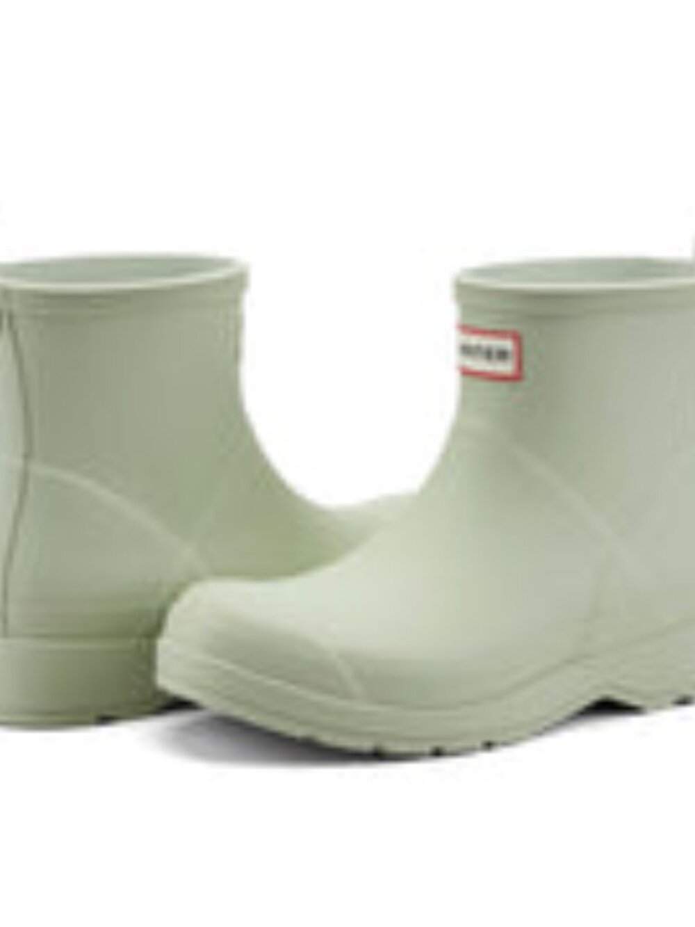 NEW Hunter Womens sz 10 Play Short Rain Boots Green waterproof rain ankle - Picture 2 of 6